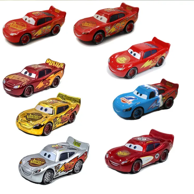 Model Car 1:55 Lightning McQueen Diecast Movie McQueen Series Disney Pixar Cars