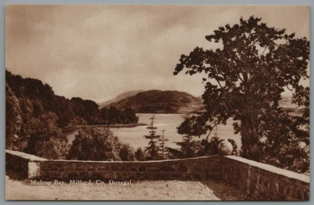 Mulroy Bay Milford County Donegal Ireland Vintage Unposted CTC Postcard