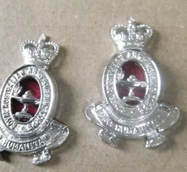 1970s Australian Army Nursing Corps Collar Badges Pair