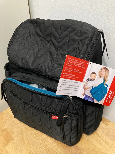 Skip Hop Diaper Bag brand New Black