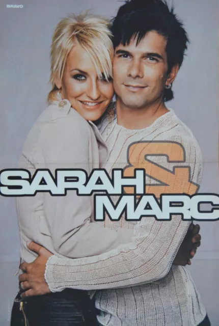 SARAH CONNOR & MARC TERENZI - A3 Poster (42 x 28 cm) - Clippings Sammlung NEU