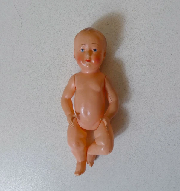 POUPON ANCIEN JACKY SNF CELLULOÏD BON ÉTAT !!! H 45 CM