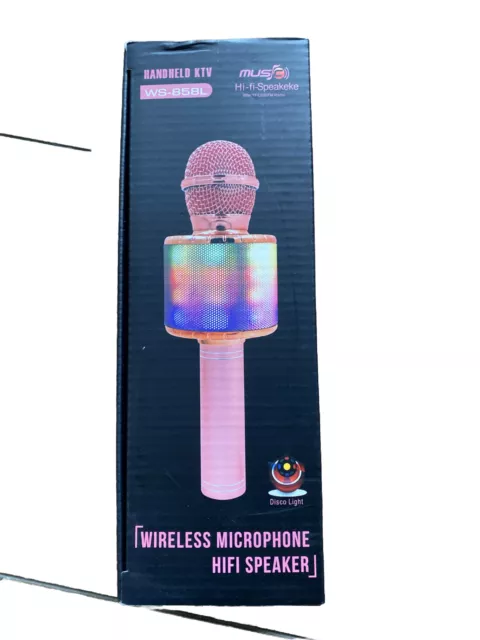 Wireless Bluetooth Microphone Karaoke Handheld