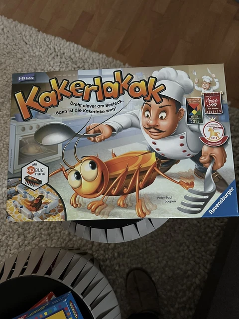 Ravensburger Kakerlakak - Gesellschaftspiel, Brettspiel Ravensburger Vollständig