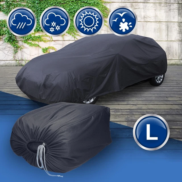 Ganzgarage Auto Atmungsaktiv PVC Wasserdicht Abdeckplane Schutzhülle Größe L