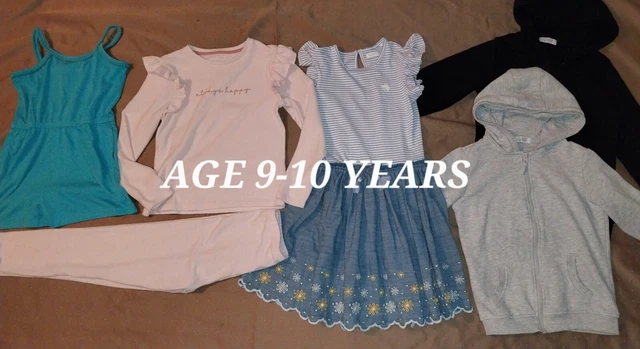 Girls Bundle Of Age 9-10 Years Clothes