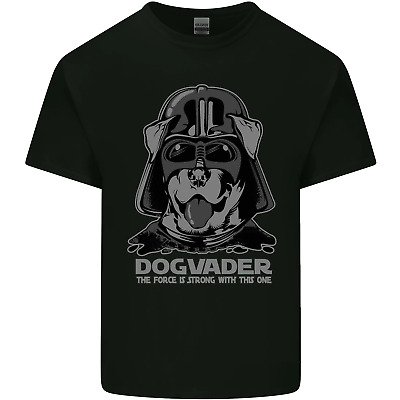 Dogvader Funny Dog Parody K9 Puppy Mens Cotton T-Shirt Tee Top