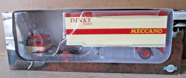 Camion Panhard + Semi-remorque Dinky Toys Meccano - Ancien