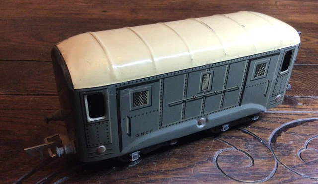 JEP. WAGON, FOURGON A BAGAGES VERT SNCF, TOIT