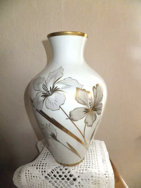 ALKA Kunst Seltene Vase  Porzellan 50er /60er Jahre Höhe ca 32 cm