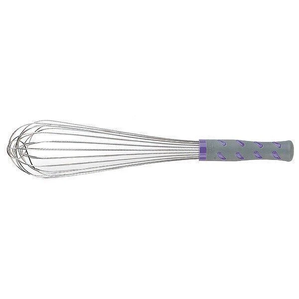 VOLLRATH Piano Whip, L 14 In, Purple 47004