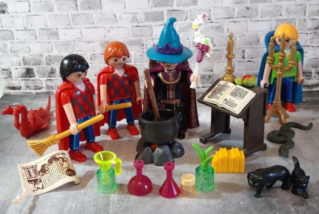 PLAYMOBIL HARRY POTTER Draco Albus Minerva Figurine Hogwarts Potions