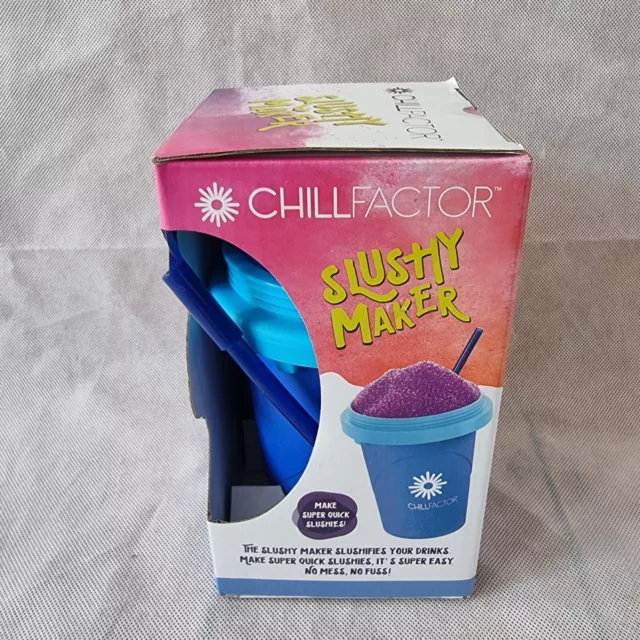 Chillfactor Slushy Maker Cup Blueberry Bonanza / Unopened/ New