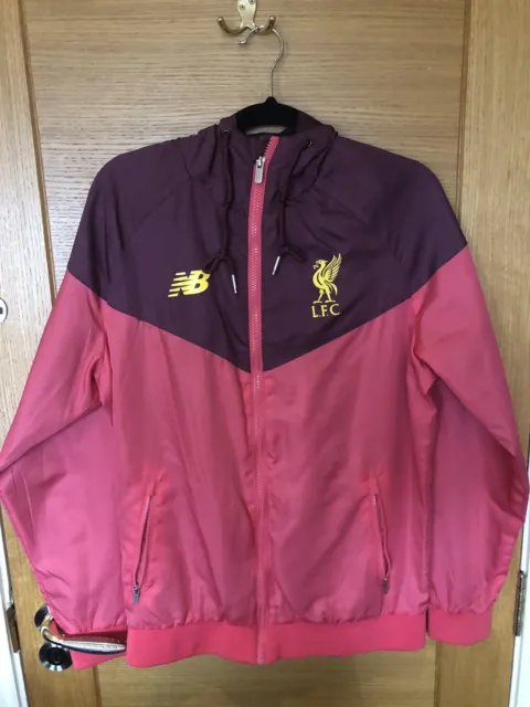 New Balance Liverpool track top jacket hood - Medium