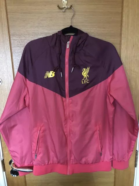 New Balance Liverpool track top jacket hood - Medium