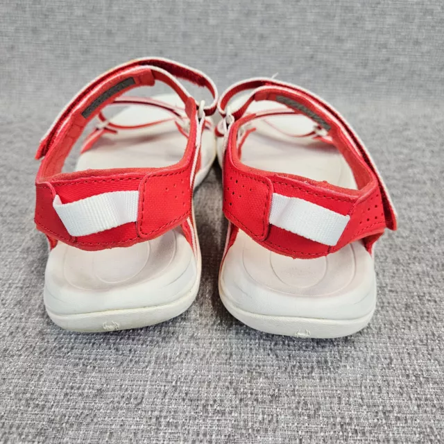 TEVA WOMEN'S 8.5 Verra Active Sport Sandals Hiking Orange-Red White ...