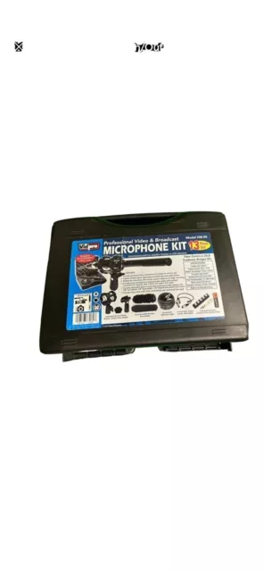 Vidpro XM-55 11" Condenser Shotgun Video DSLR Broadcast 13-piece Microphone Kit
