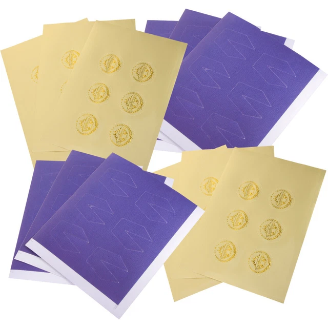 Commendation Sticker 36 SET RIBBON certificate seals Graduation Commendation Impresora De ...