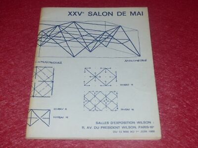 [ART XXe]  CATALOGUE EXPOSITION XXVe SALON DE MAI 1969