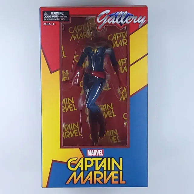 Diamond Select Marvel: Captain Marvel Gallery PVC Action Figure Statue NIB
