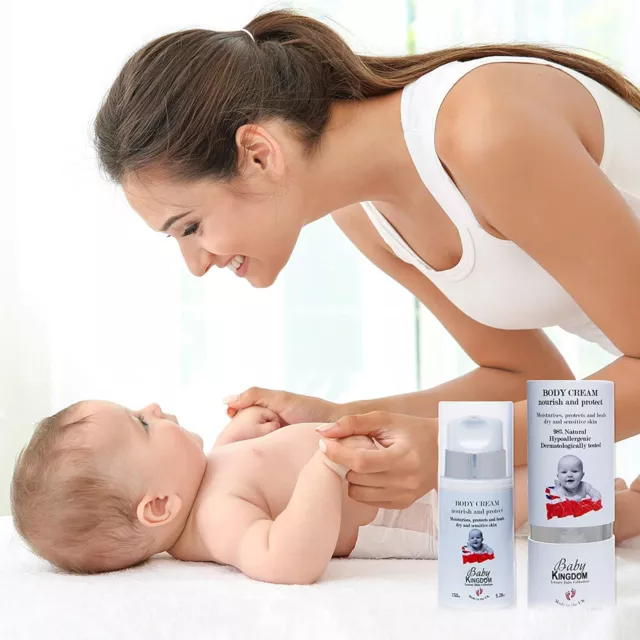 Newborn Baby Body Cream Sensitive Dry Rash Skin Relief Body Care Treatment 150ml