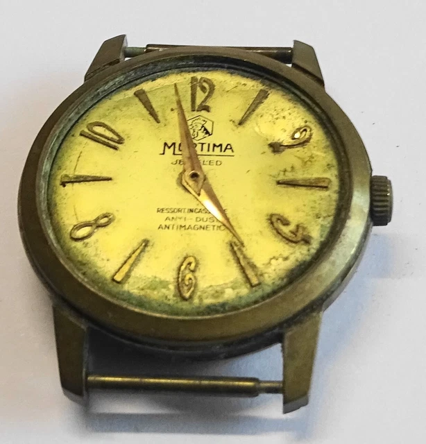Montre Mécanique Vintage Osco Cal.5647 - Pièce Incomplète Pour Collection Ou Réparation