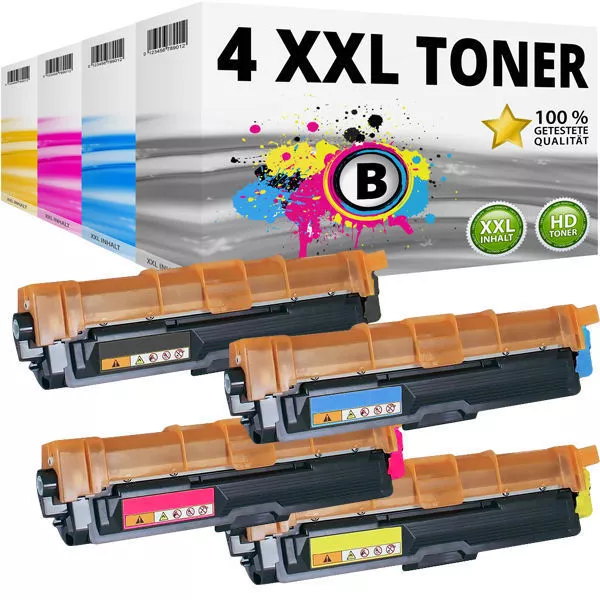 4 TONER kompatibel BROTHER DCP9020 HL-3140CW 3150 3170 MFC-9140CDN 9330 9340 CDW