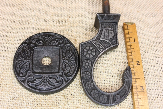 Old King TUT Pharoah hanging Plant Hook Lamp plaster washer Bird Cage vintage BL 6