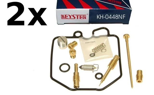 2x Carburetor Repair Kit For Honda CB400 N Euro 1978-1985 CB400N Keyster 2 Kits