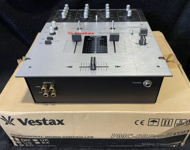 Vestax PMC-05 Pro III VCA DJ Mixer. New Old Stock!