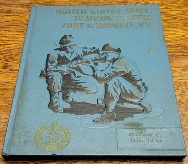 VINTAGE 1968 U.S. Army Training Center Fort Campbell KY Yearbook