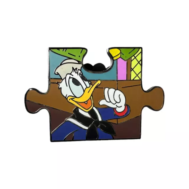 Disney Parks Character Connection Ducktales Puzzle Mystery Pin Donald Duck