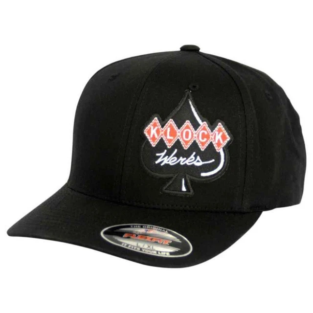 Klock Werks Logo Flexfit Fitted Moto MX Casual Mens Guys Cap - Hats
