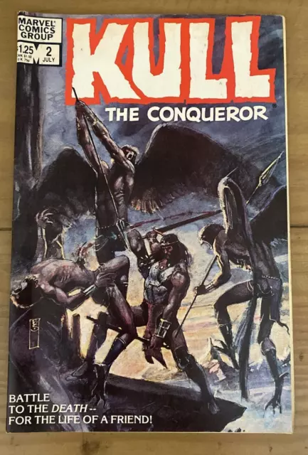 Kull The Conqueror #2 July 1983 Marvel Comics Group Newsstand Vintage Comic Book