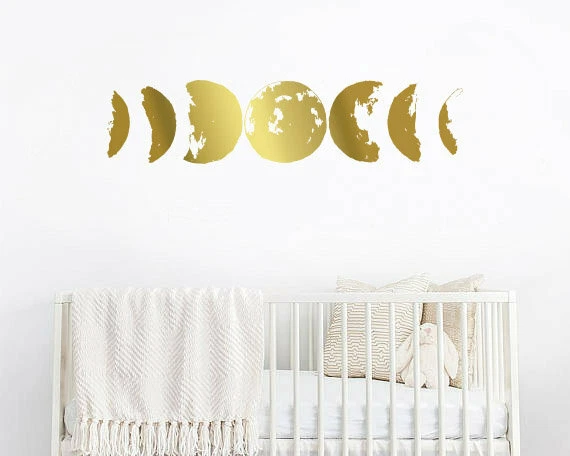 Autocollant Mural Croissant De Lune - Sticker Chambre