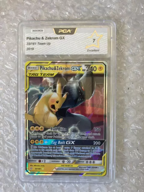 Pikachu & Zekrom GX - SM - Team Up - Pokemon