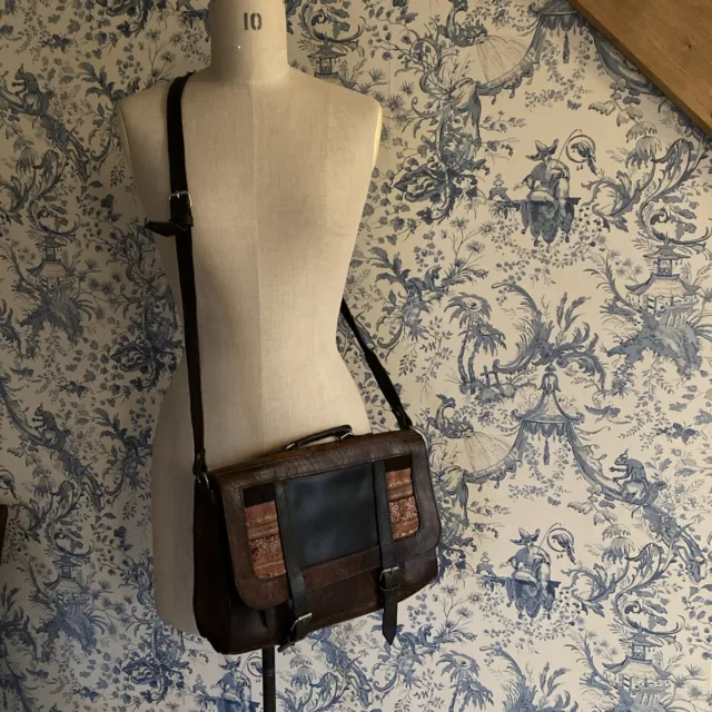 Vintage Satchel Crossbody Bag