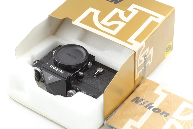 NIKON F APOLLO Eye Level Black F-36 Motor Drive Film Camera Late