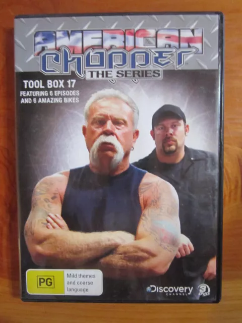 Dvd  American Chopper The Series Toold Box 17   Great  ** Must See **