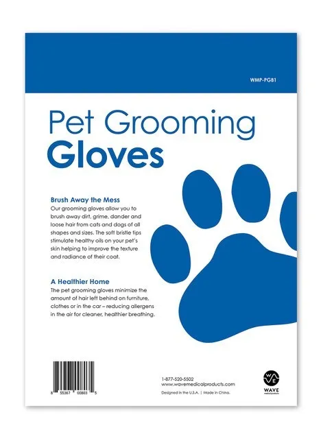 Upgraded Pet Shedding Mitts | Dog, Cat & Horse Hair Remover/Grooming Gloves Pair 5
