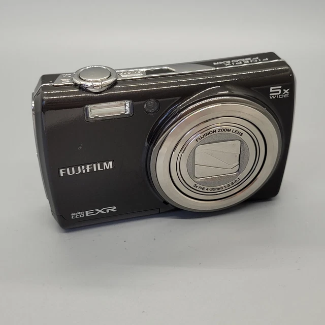 Fujifilm FinePix F200 EXR 12,0 megapixel fotocamera digitale compatta testata nera