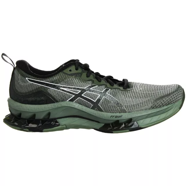 Asics Gel-Kinsei Blast LE Lace-Up Green Mens Running Trainers 1011B332_300