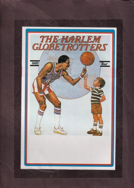 Harlem Globetrotter- Basketball - Press pack for 1983 UK tour
