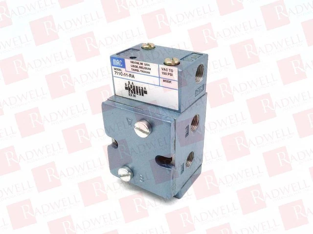 Mac Valves Inc 711C-11-Ra / 711C11Ra (Brand New)