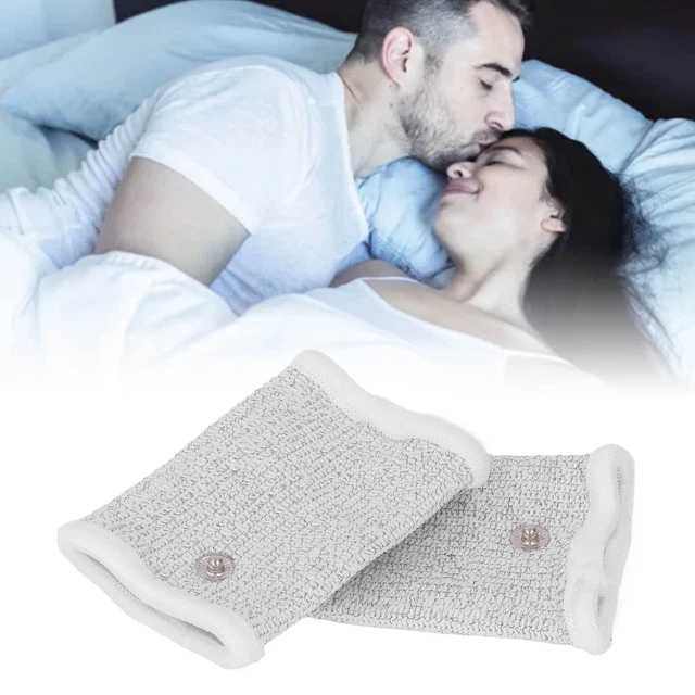 2pcs Shock Conductive Sleeve Conductive Garment For Men Adjustable Fabric