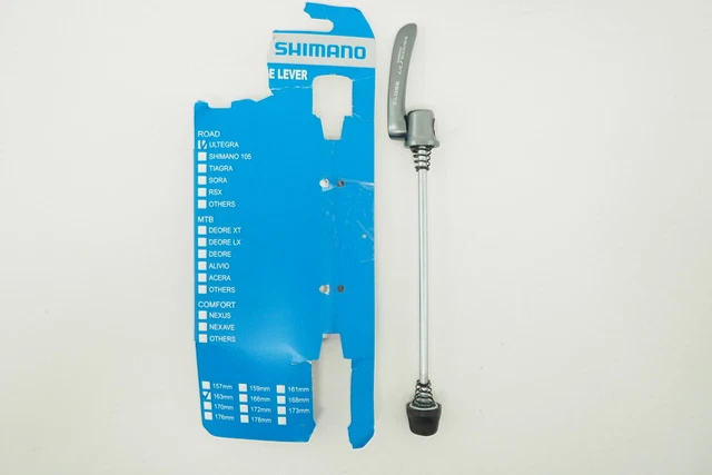 New! Shimano Ultegra 163mm Quick Release Rear Bicycle Thru Axle