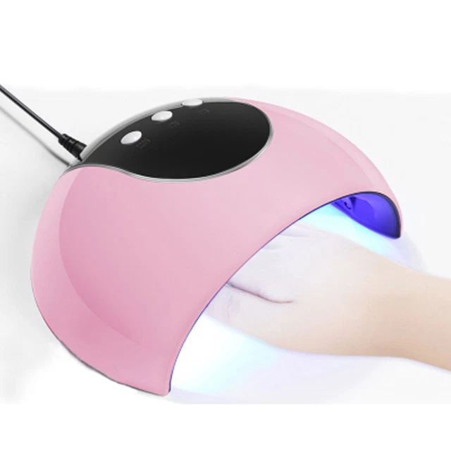 24W Nail Dryer LED UV Lamp Gel Nail Polish Dryer Fingernail Toenail Gel Curing 2