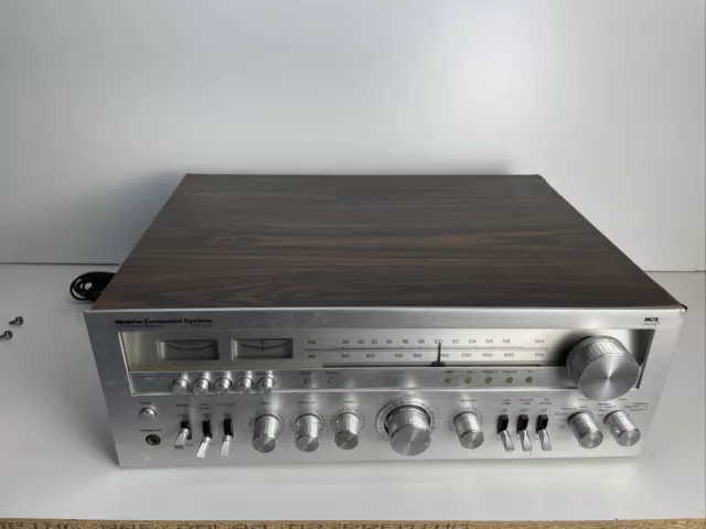 Vintage MCS Modular Component Systems Stereo Receiver Amplifier 3233 Audiophile