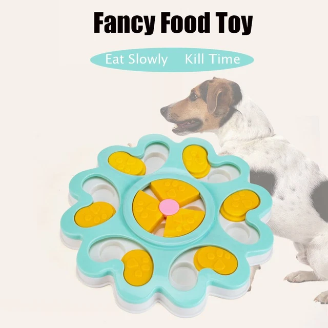 L'éducation des animaux de compagnie Chien Puzzle Mangeoire Jouet Rotatif