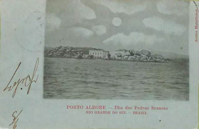 ac1545 - BRAZIL - VINTAGE POSTCARD  - Porto Alegre - 1901